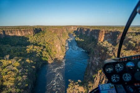 victoria falls helicopter safari